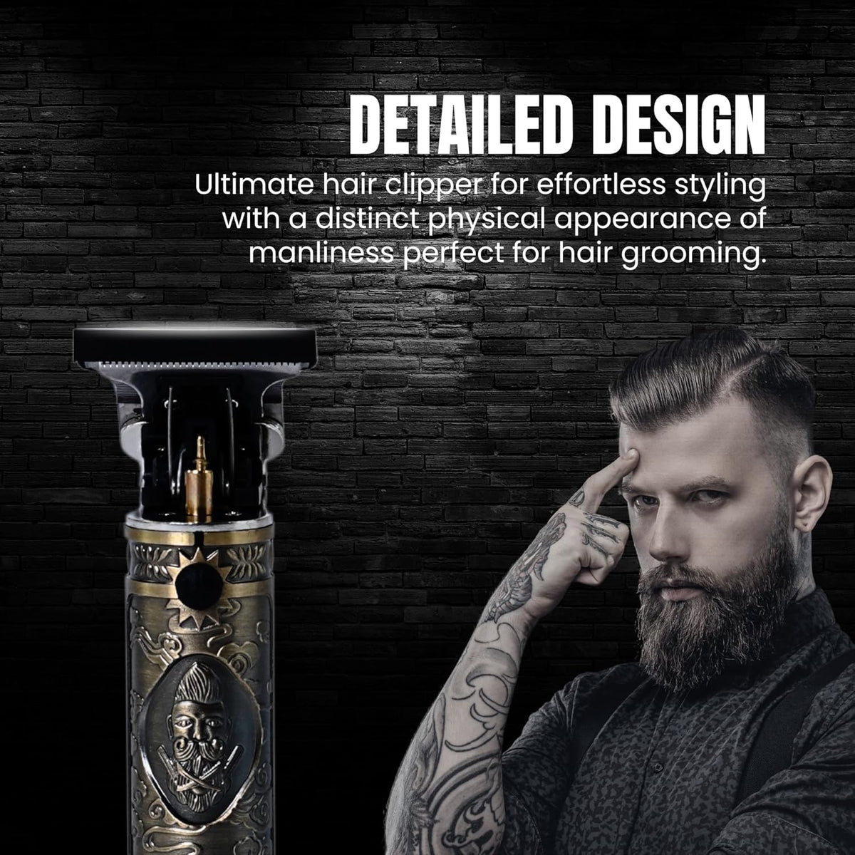 Cordless Hair Clippers Kit with 7hrs Run Time R74525