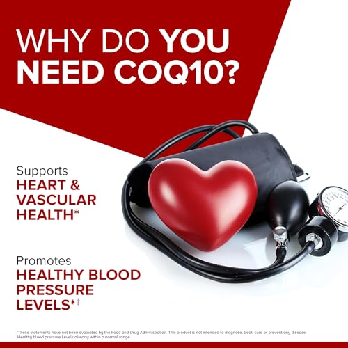 CoQ10 200mg Softgels, 60 Count E287060