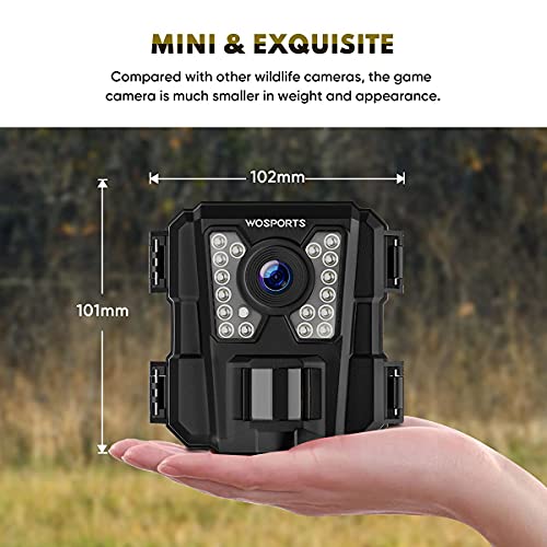 24MP 1080P HD Mini Trail Camera 2 Pack with Night Vision V927