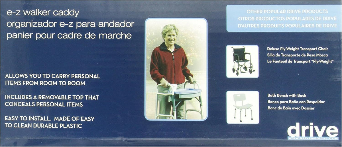 Gray/Blue Walker with Tray F31612