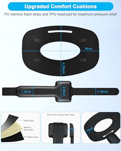 White Button VR Head Strap O395269