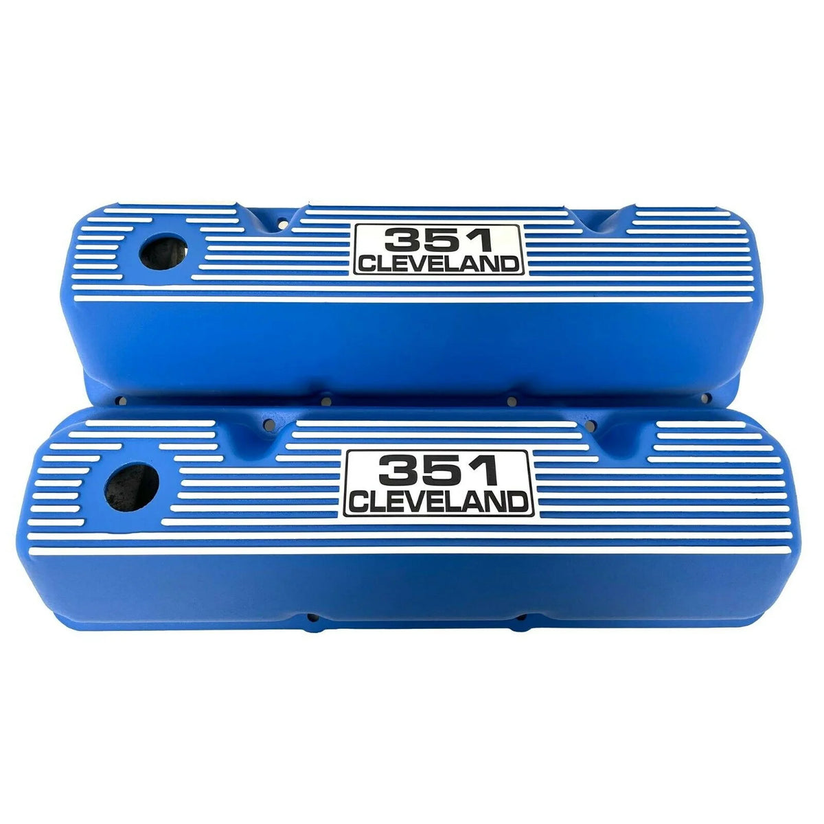 Blue 351 Cleveland Valve Covers Q7830