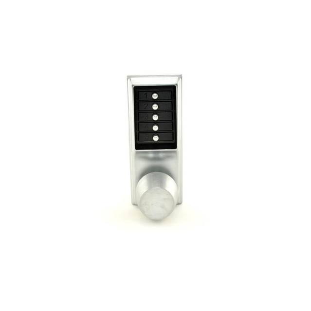 Mechanical Keyless Pushbutton Door Lock with Knob F2970