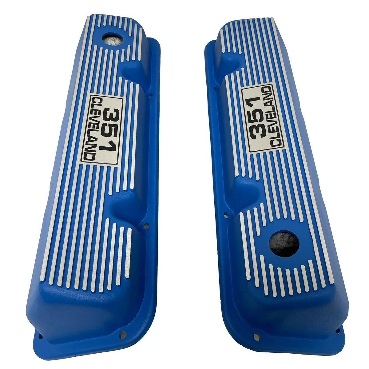 Blue 351 Cleveland Valve Covers Q7830