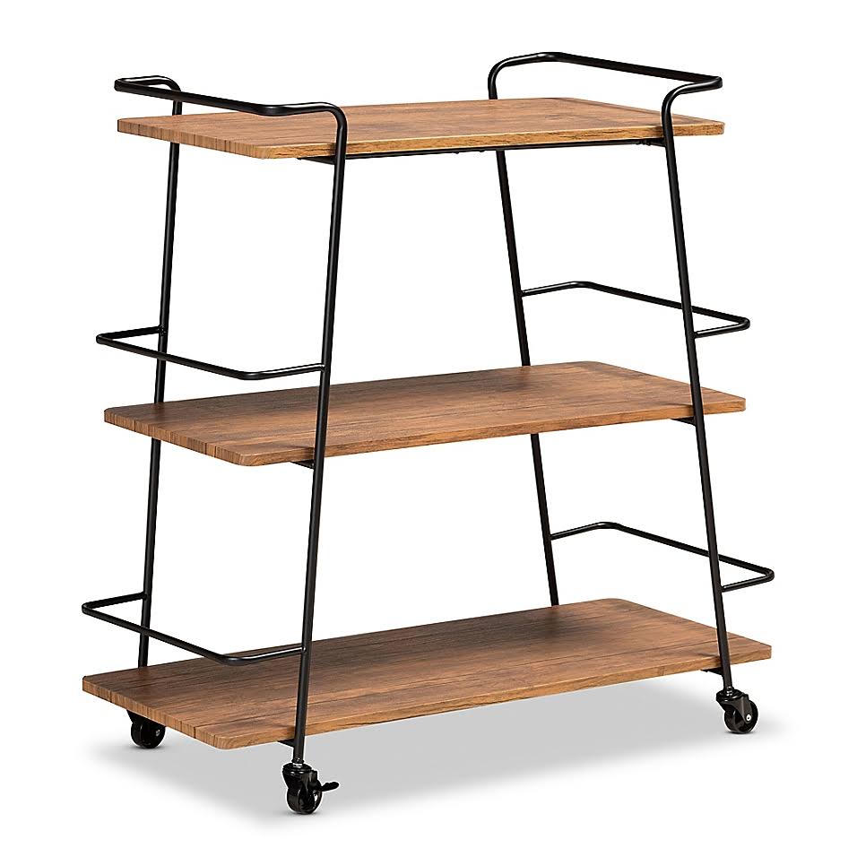 3-Tier Mobile Bar Cart V4648