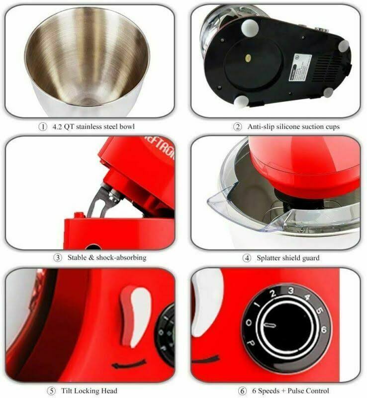 Red Standing Mixer D357919