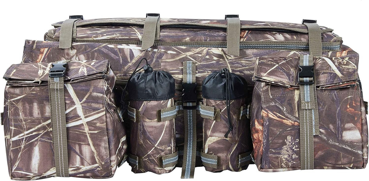 Green 600D Waterproof ATV Cargo Bag Y385956
