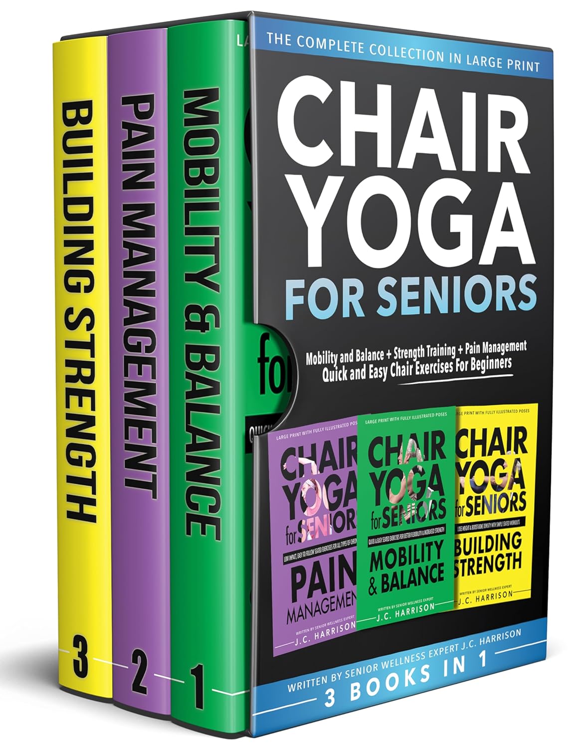 Chair Yoga 3 in 1 The Complete Collection C3241