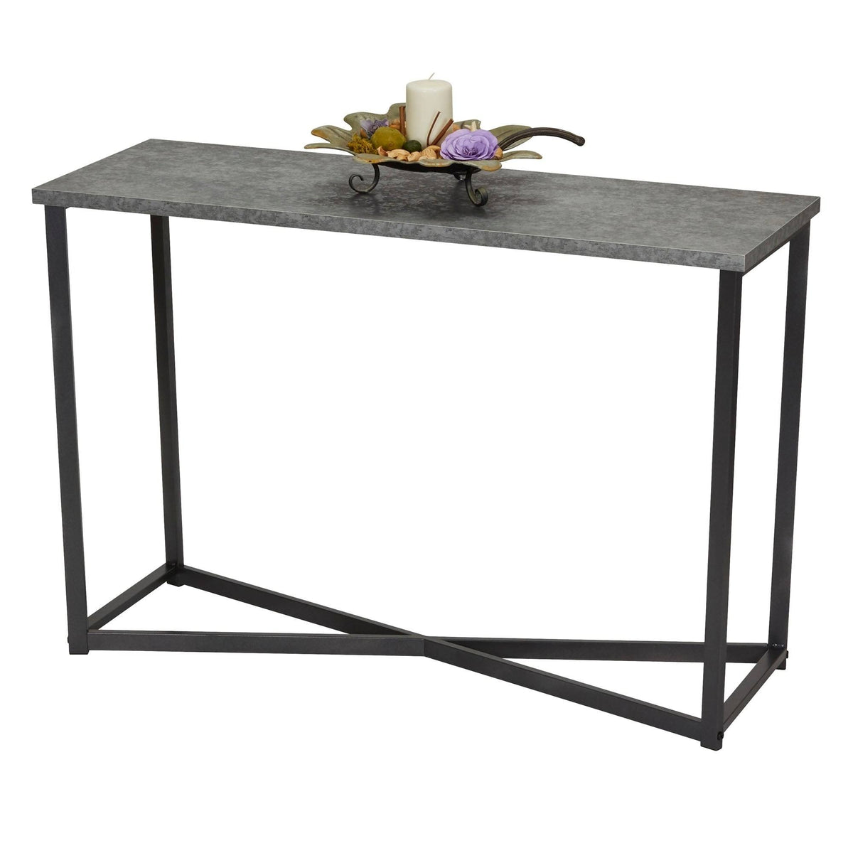 Faux Slate Sofa Table D652094