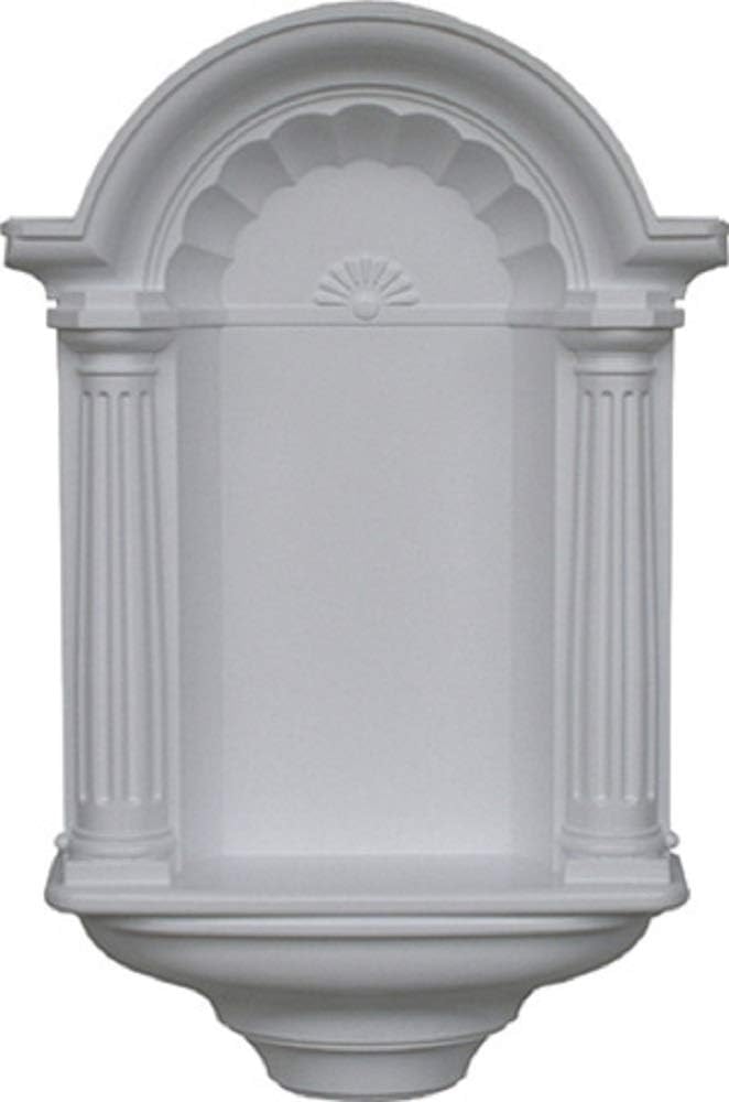 White ABS Plastic Wall Niche Y329