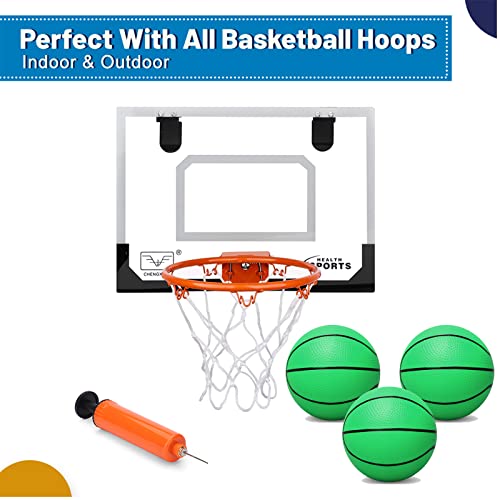 5 Inch PVC Mini Basketball (4 PCS with Air Pump) H432