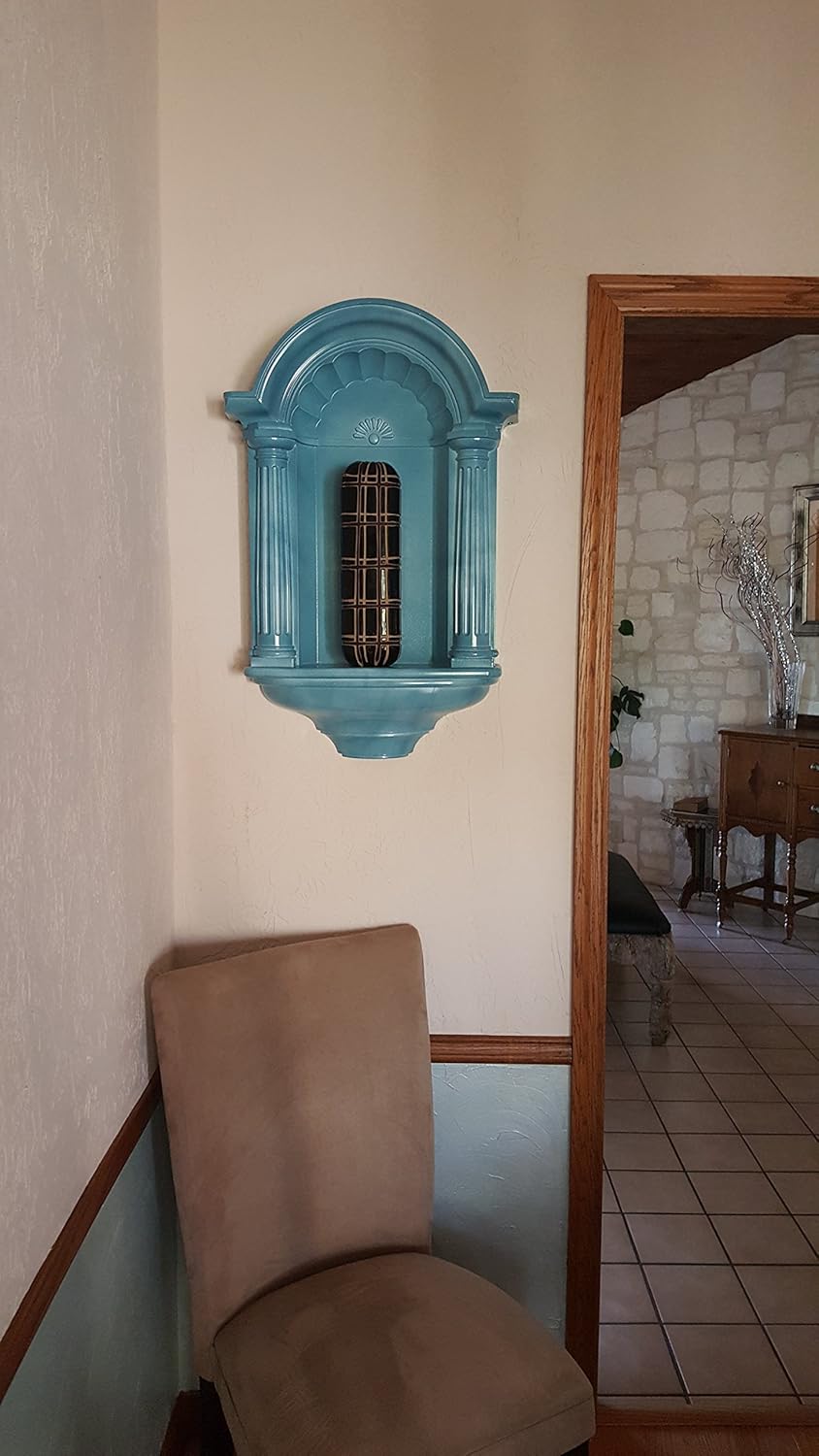 White ABS Plastic Wall Niche Y329