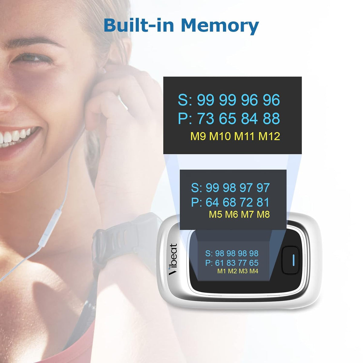 Fingertip Pulse Oximeter Blood Oxygen Saturation Monitor V9972