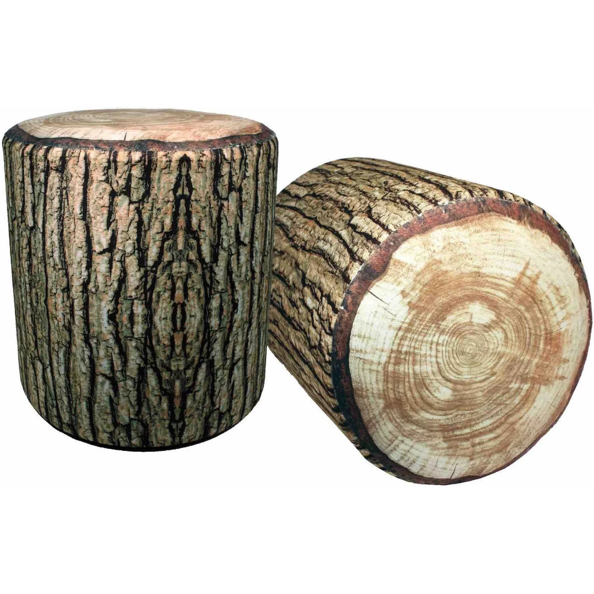 Cushioned Log Accent Stool S915
