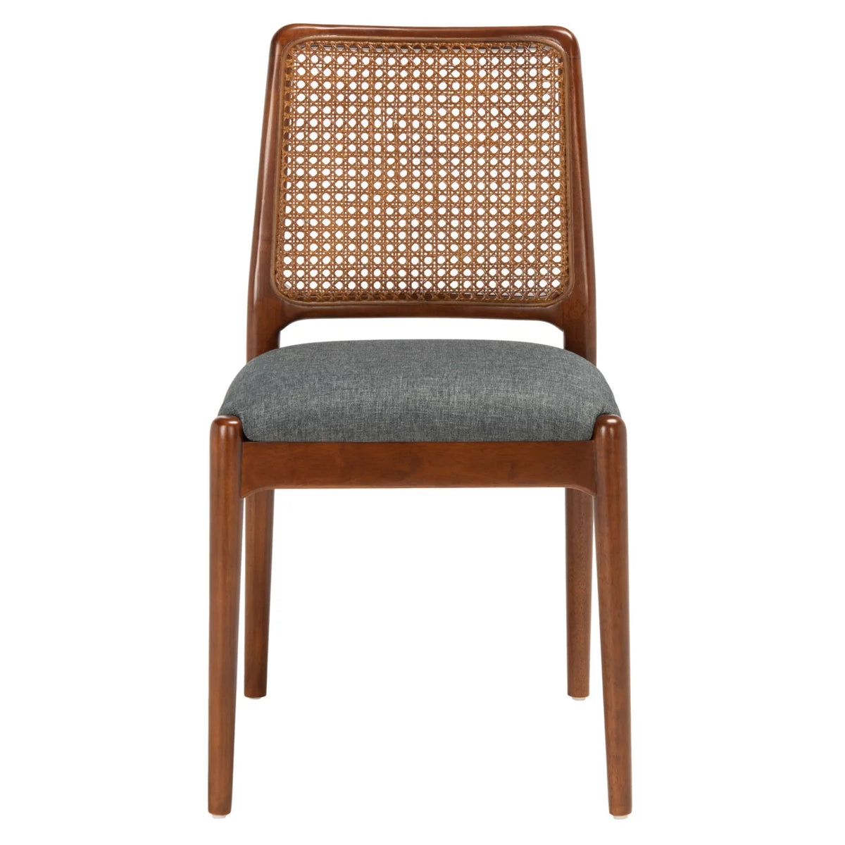 Brown Rattan Dining Chair Set of 2 O8453