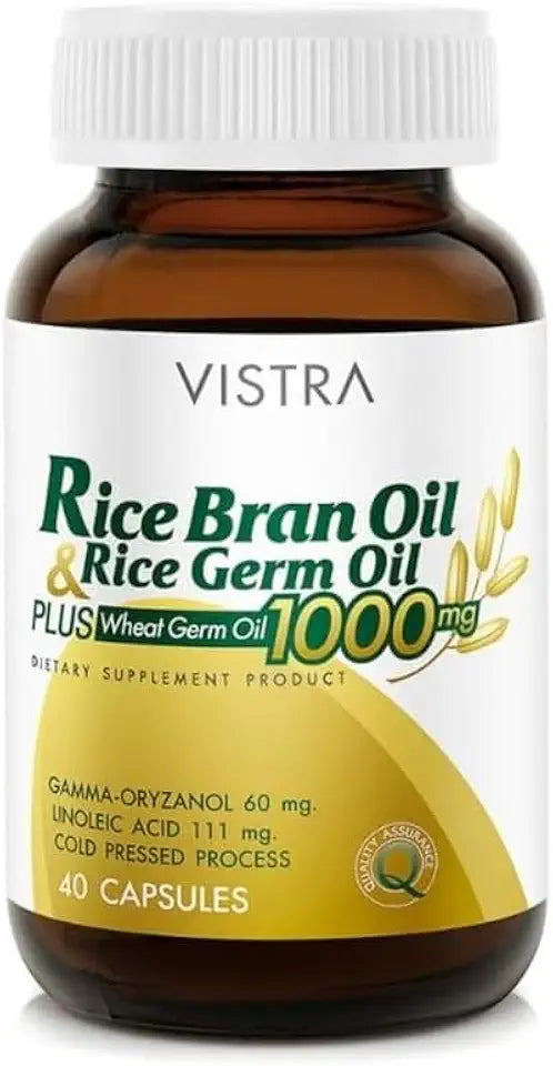 Rice Bran and Rice Germ Oil, 40 Capsules F582