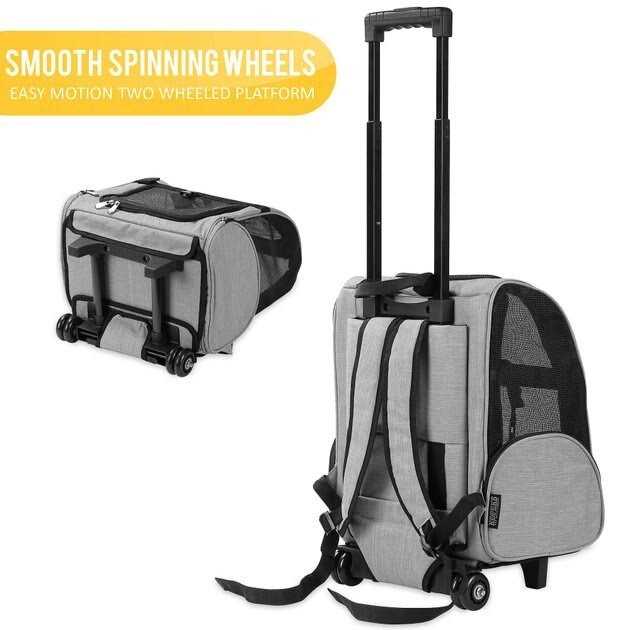 Backpack Pet Travel Carrier with Double Wheels L442309