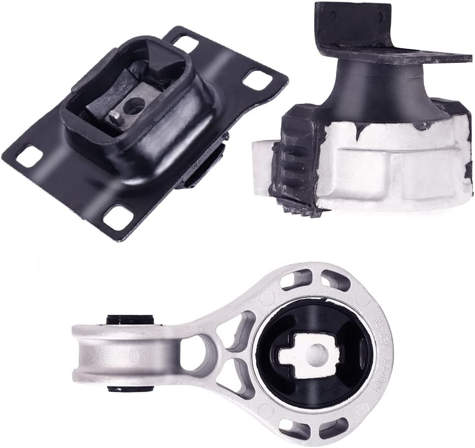 Engine Motor & Transmission Mount Kit 3pcs for 2008-2011 Ford Focus 2.0L K114