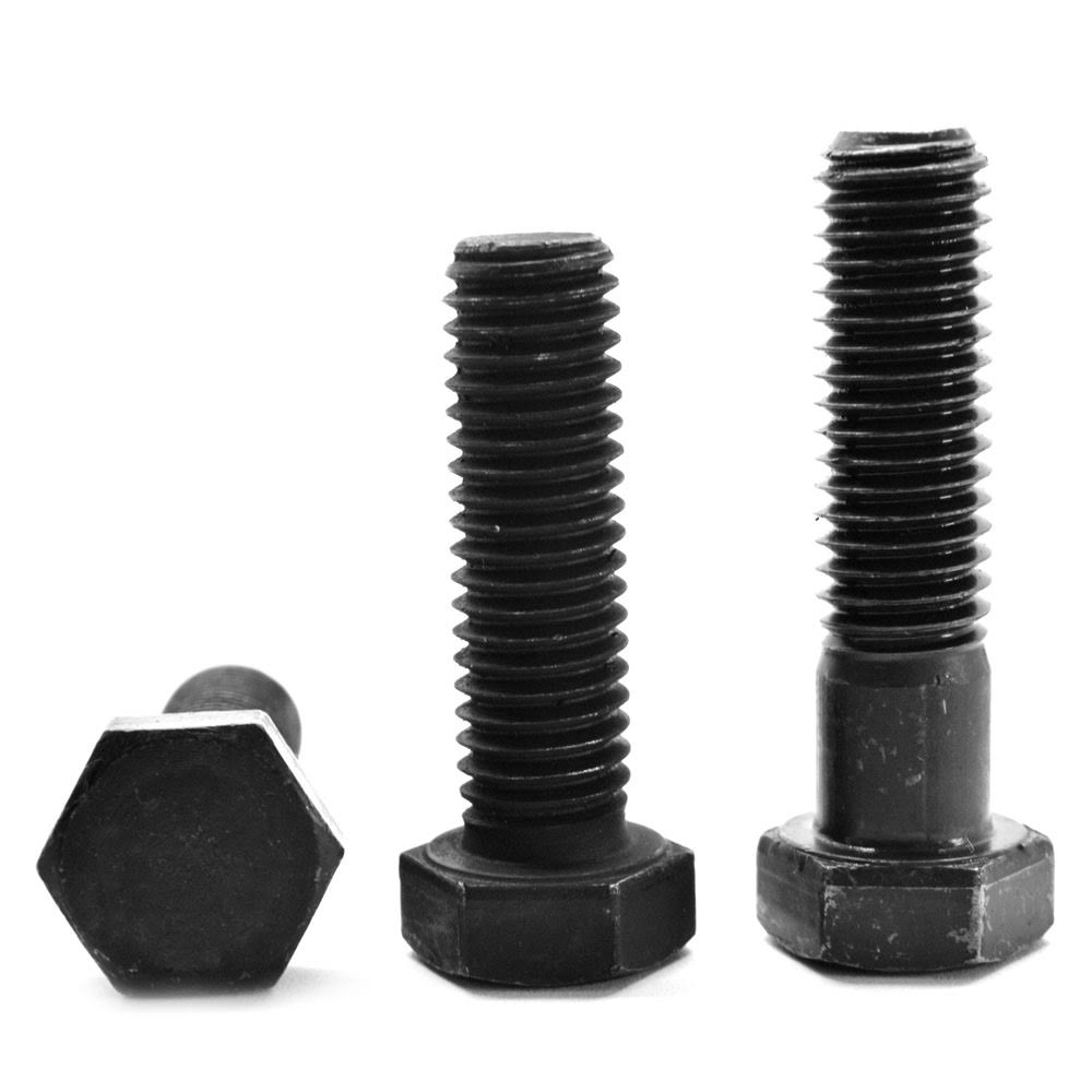 1 3/8x22-12 x 13x22 Fine Thread Grade 8 Hex Cap Screw Alloy Steel Black Oxide U596574