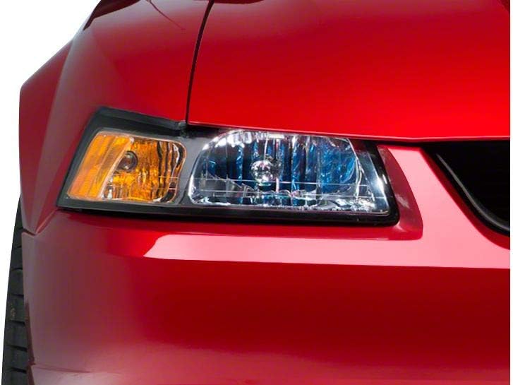 Chrome Housing Clear Lens Headlights P5355