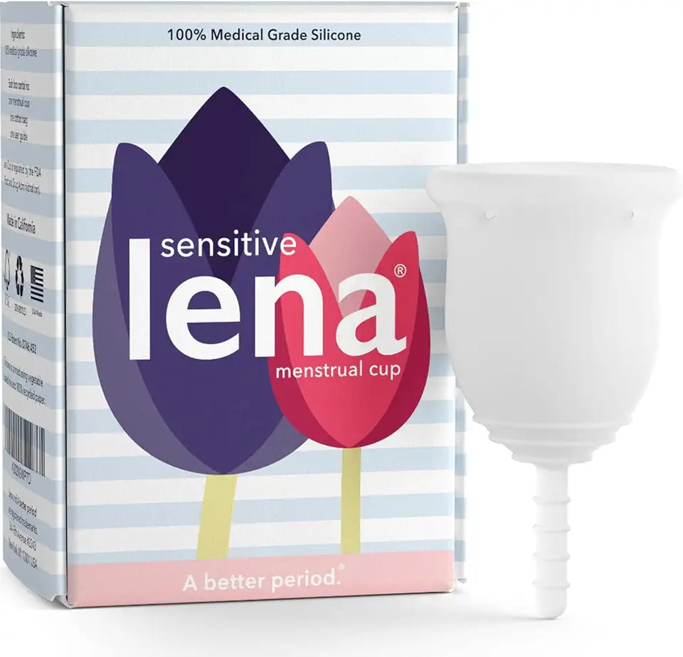 Soft Reusable Silicone Menstrual Cup Small Clear G9441