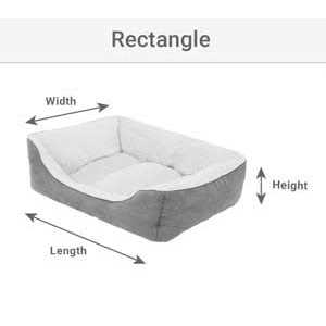 Plush Orthopedic Pillowtop Dog Bed with Removable Cover G23503