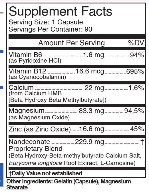 90 Capsules Supplement V5363