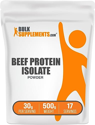 Beef Protein Isolate Powder, No Sugar Added, Gluten Free, Lactose Free J1918