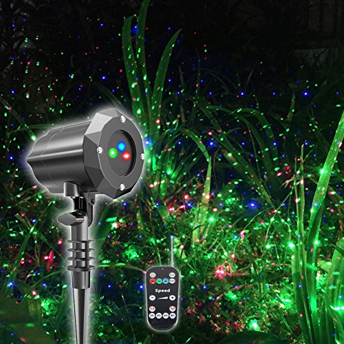 Christmas Laser Projector Lights Waterproof Outdoor Decorative Lighting T3989