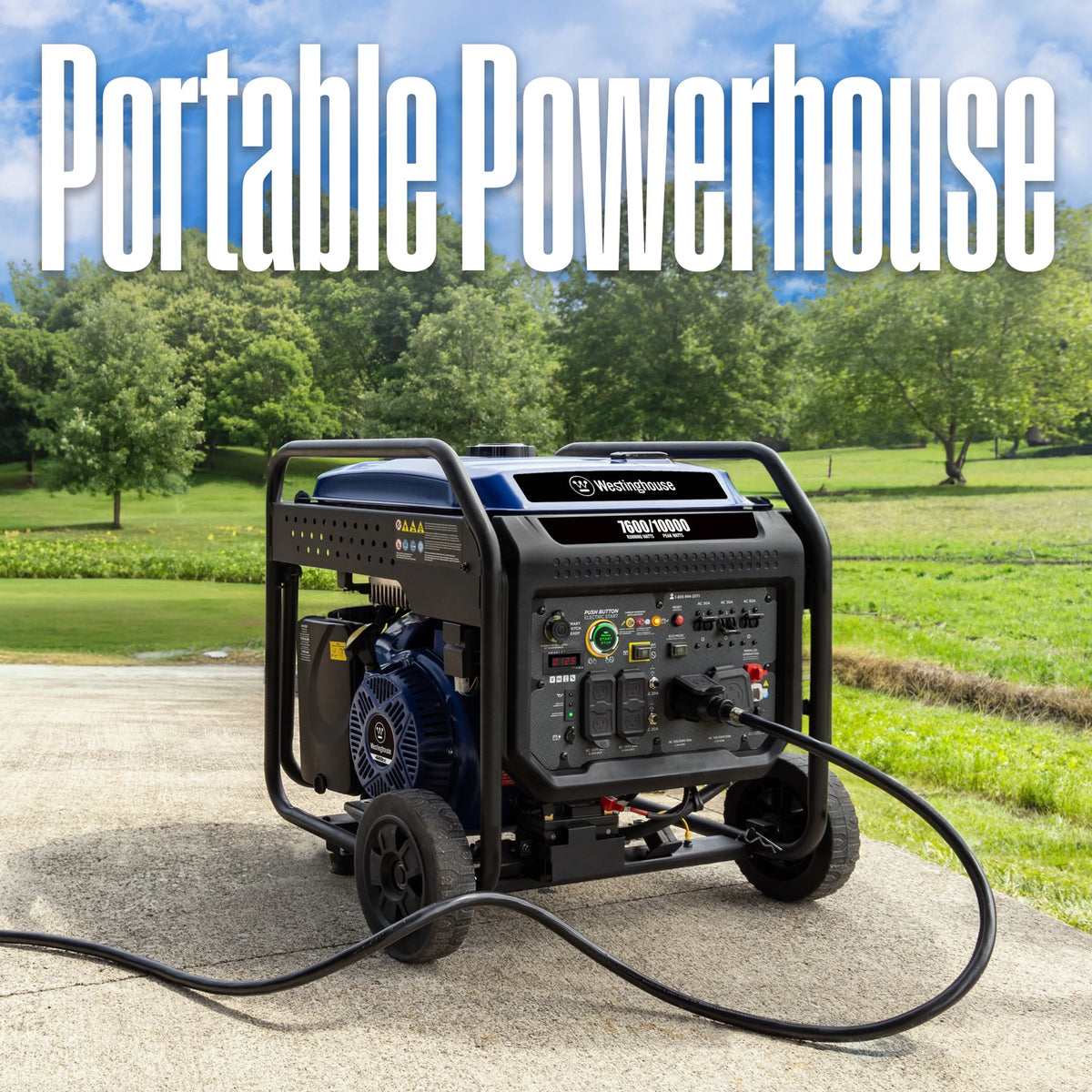 10,000 Peak Watt Portable Inverter Generator Q546