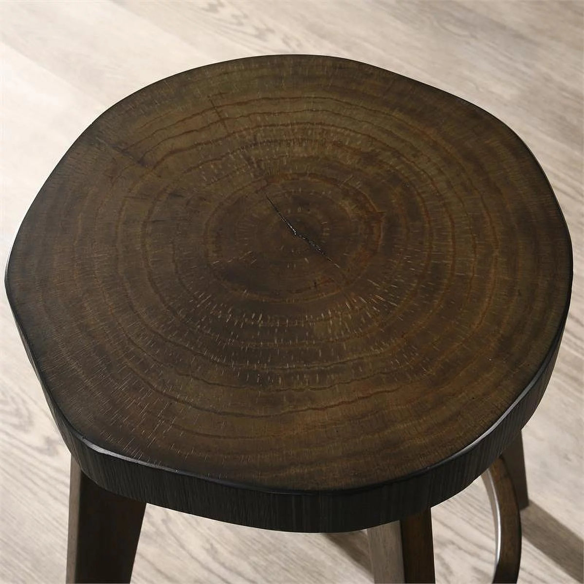 Dark Walnut 4-Piece Counter Height Table Set S95792