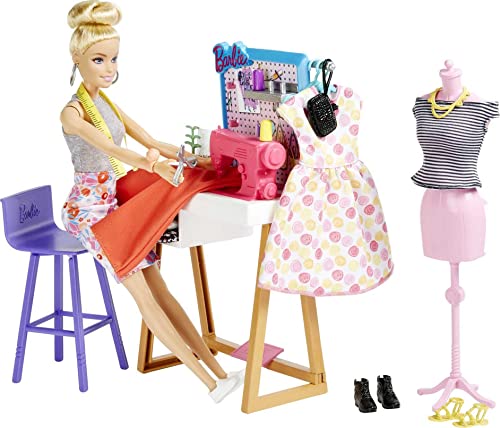 Blonde Doll & 25+ Accessories Studio Playset Q797