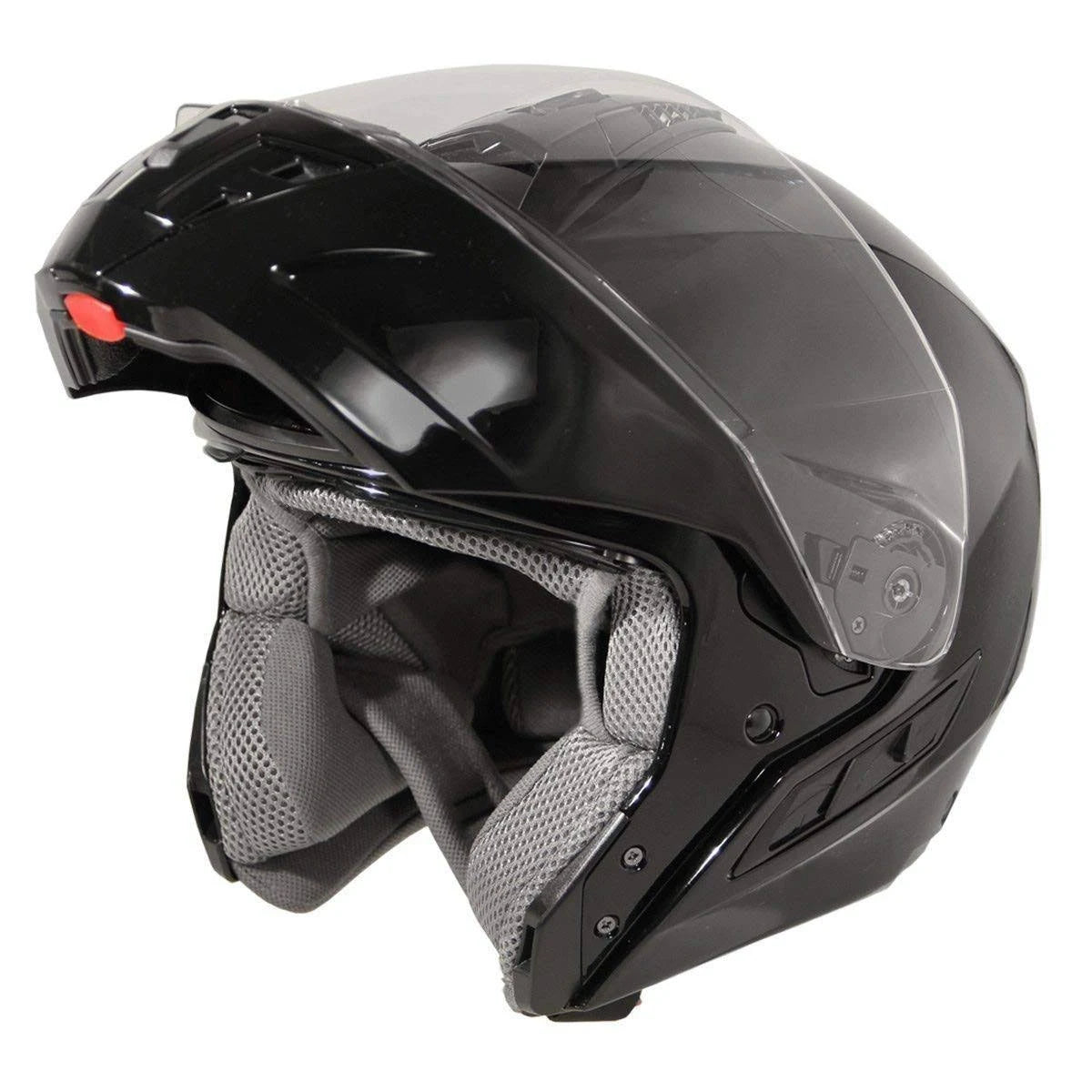 Glossy Black Modular Helmet - X-Large J3940