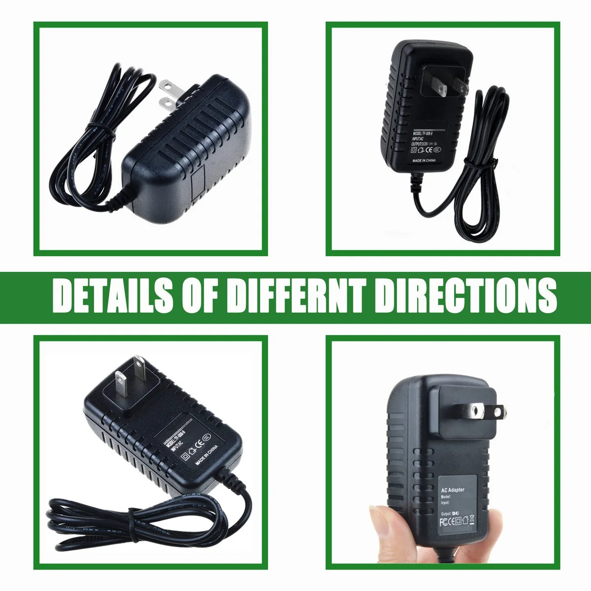 6V DC Power Supply Charger E1986