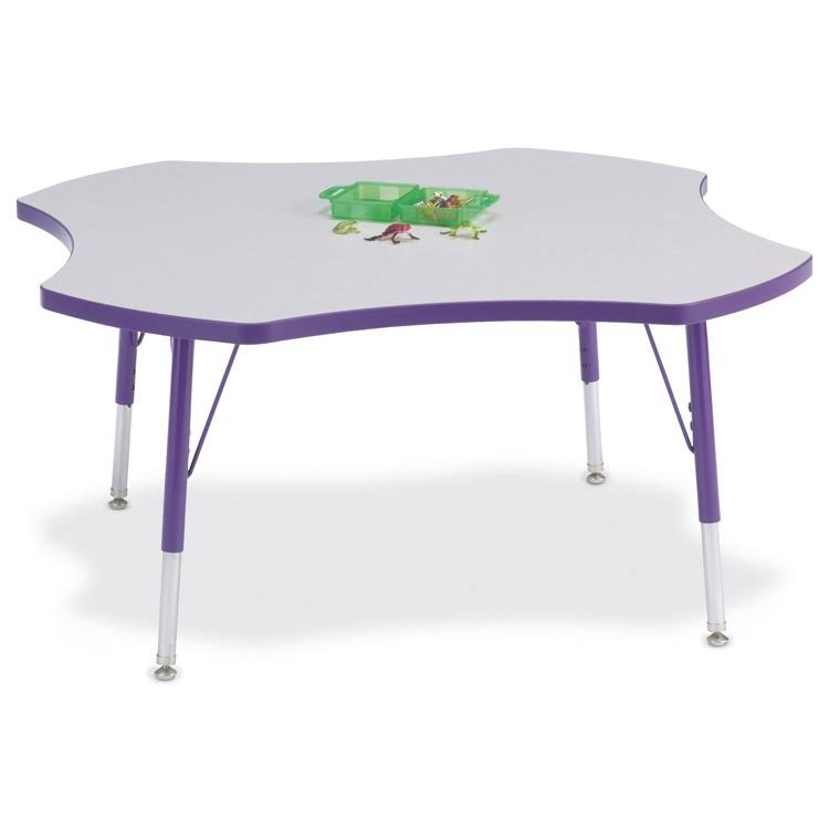 Blue and Black Four Leaf Activity Table H7666