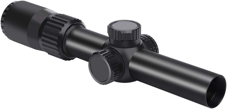 1-4x24 SFP Rifle Scope Red Illuminated Reticle Riflescopes Matte Black A868