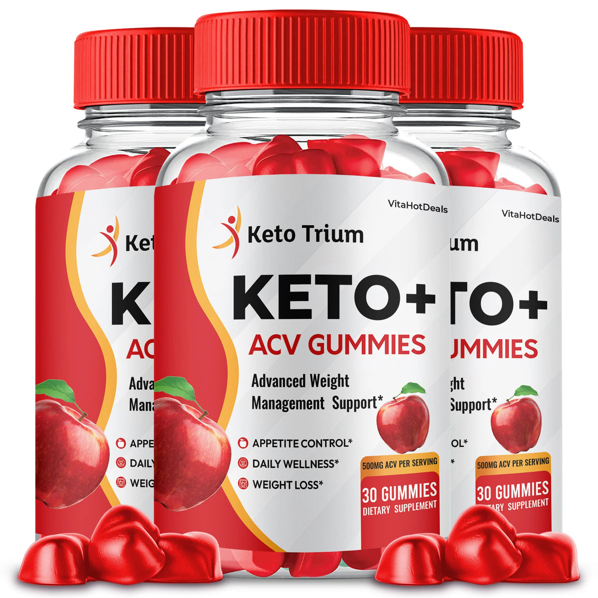ACV Gummies 3 Pack T2882