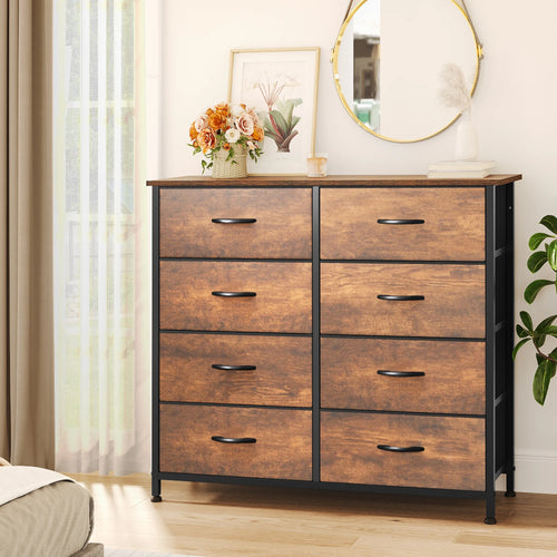 10 Drawer Fabric Dresser S25606