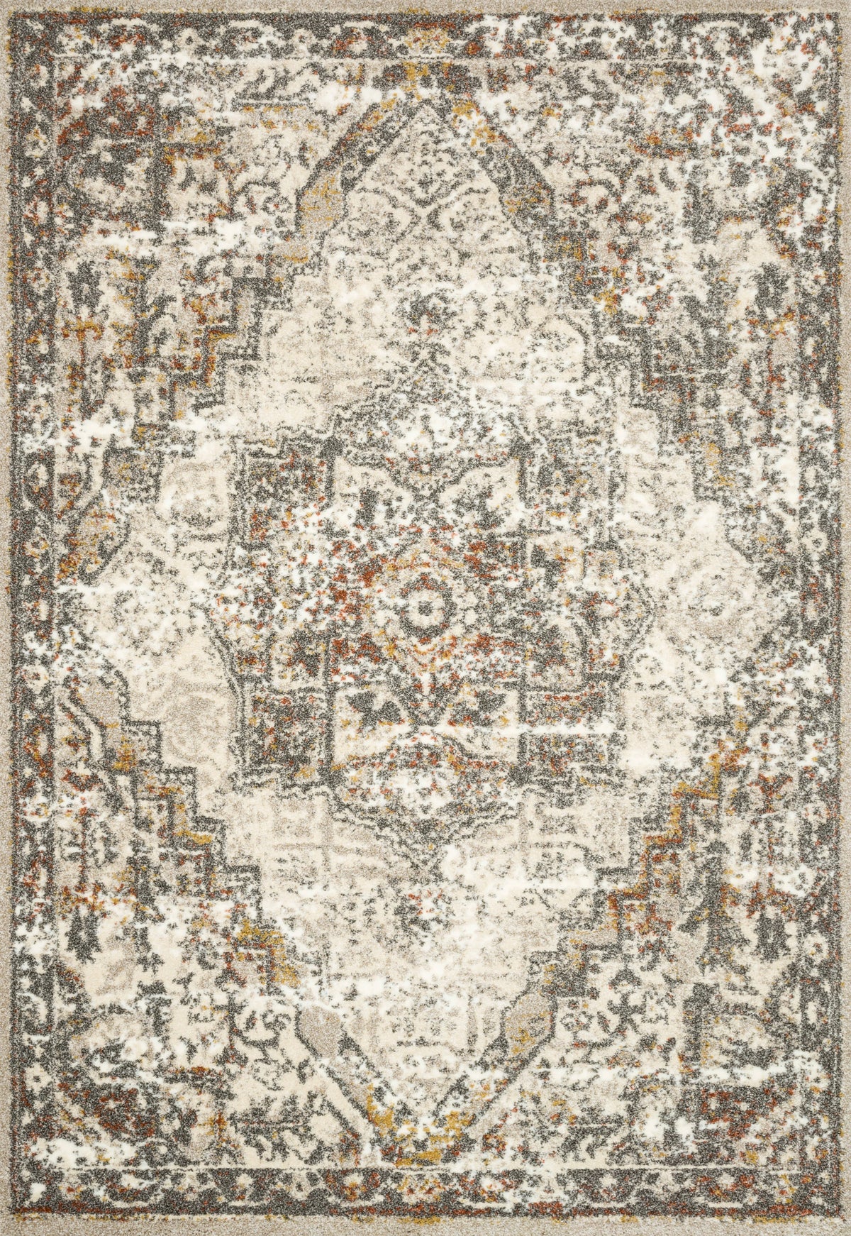 Sand Graphite 7'7 x 10'6 Rug F5230