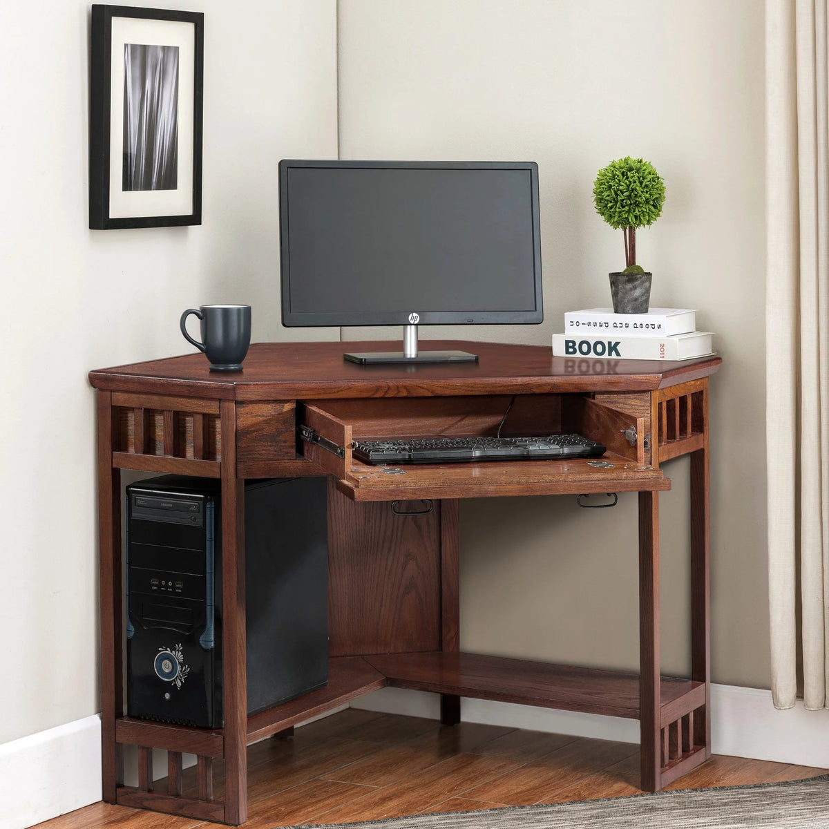 Oak Corner Writing Desk T260957