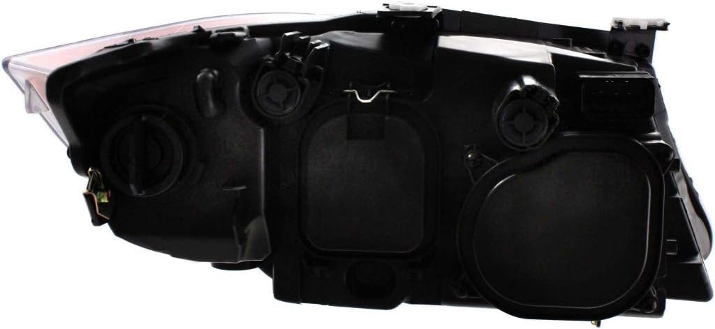 2006 BMW 325i Headlight Assembly Driver Side Black Housing F7071