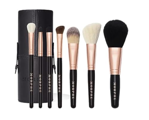 7 Piece Rose Gold Brush Set C954