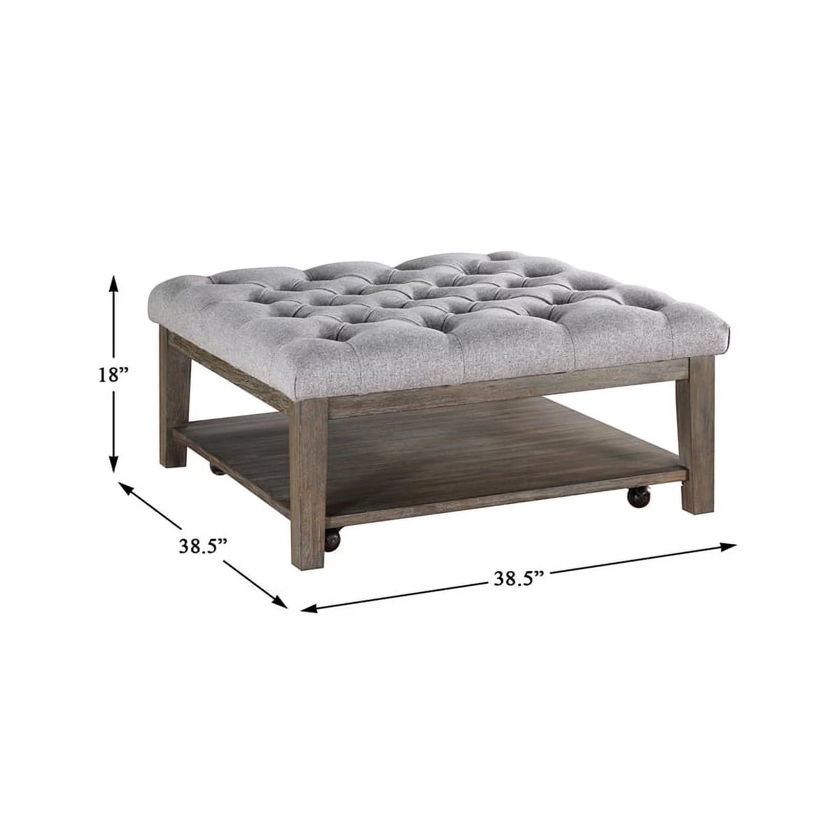Square Wood Cocktail Table O3179