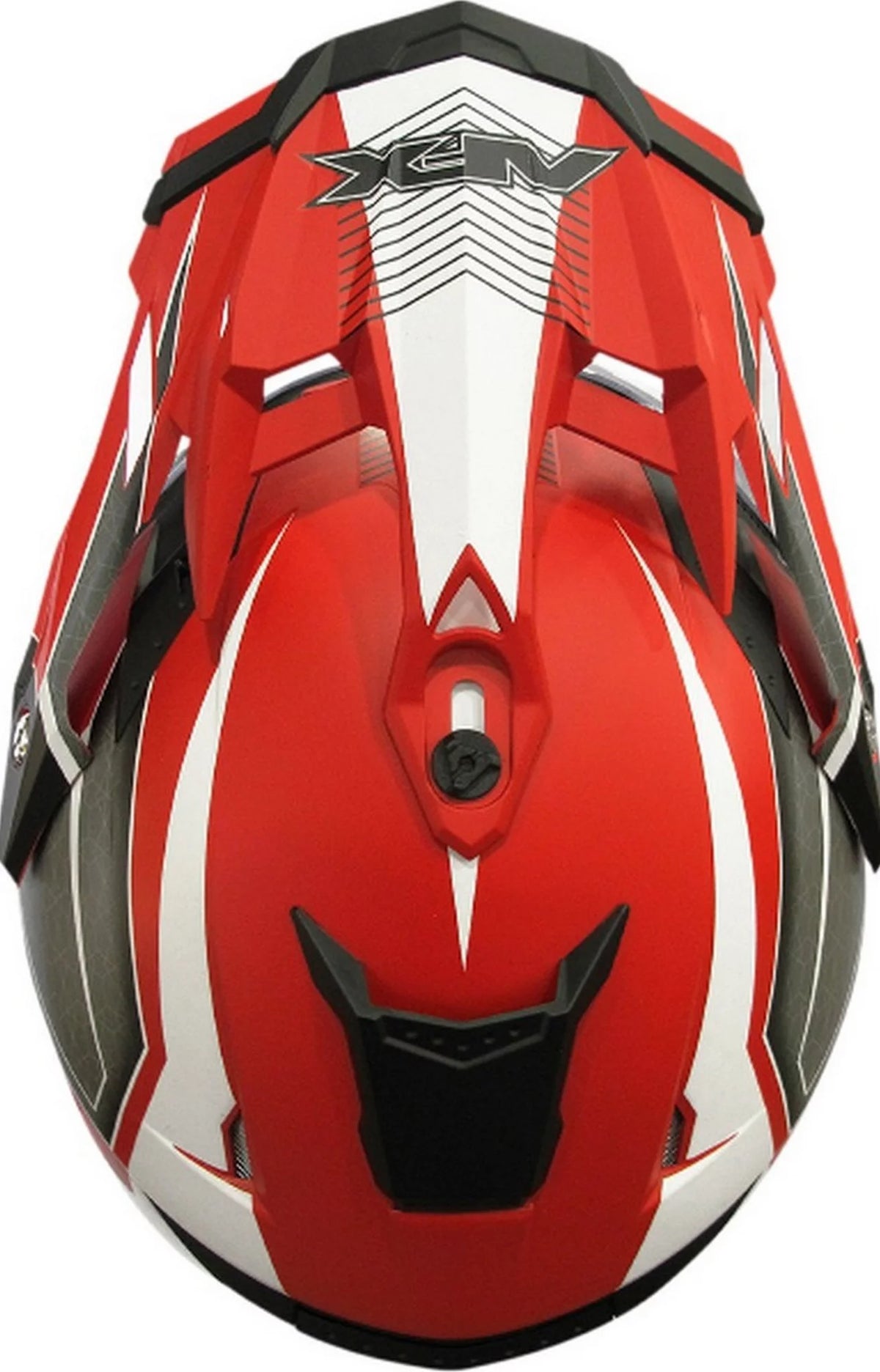 Matte Red Dual Sport Motorcycle Helmet O376246