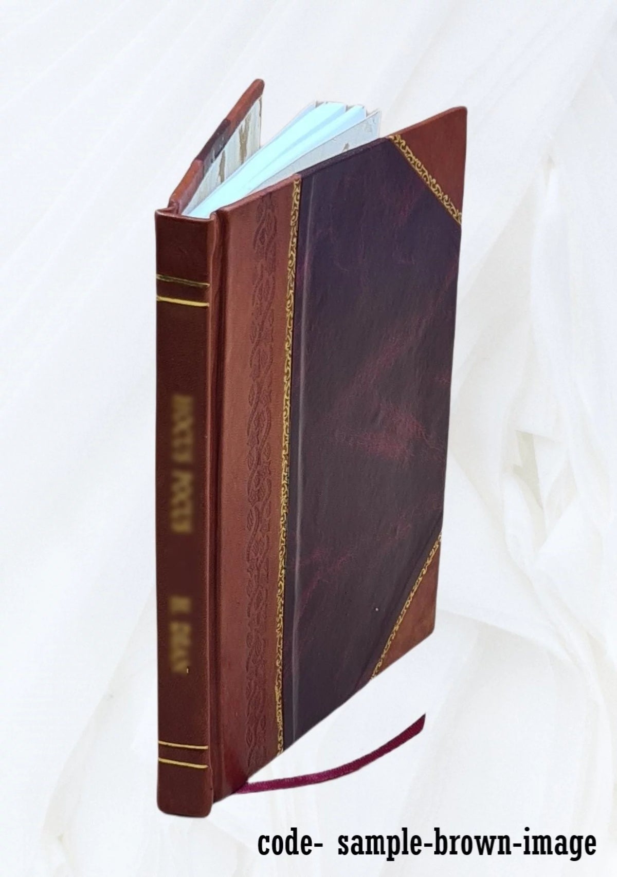 1920 Springtime Flowers & Vegetables Leather Bound G2835