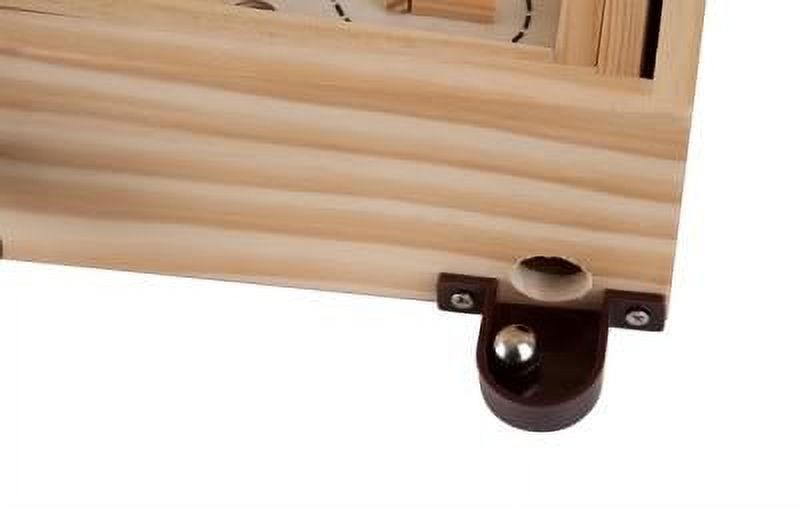 Large Wooden Labyrinth Marble Ball Maze Board Game U729
