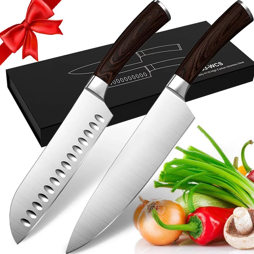 2 Piece Stainless Steel Kitchen Knife Set Z621253