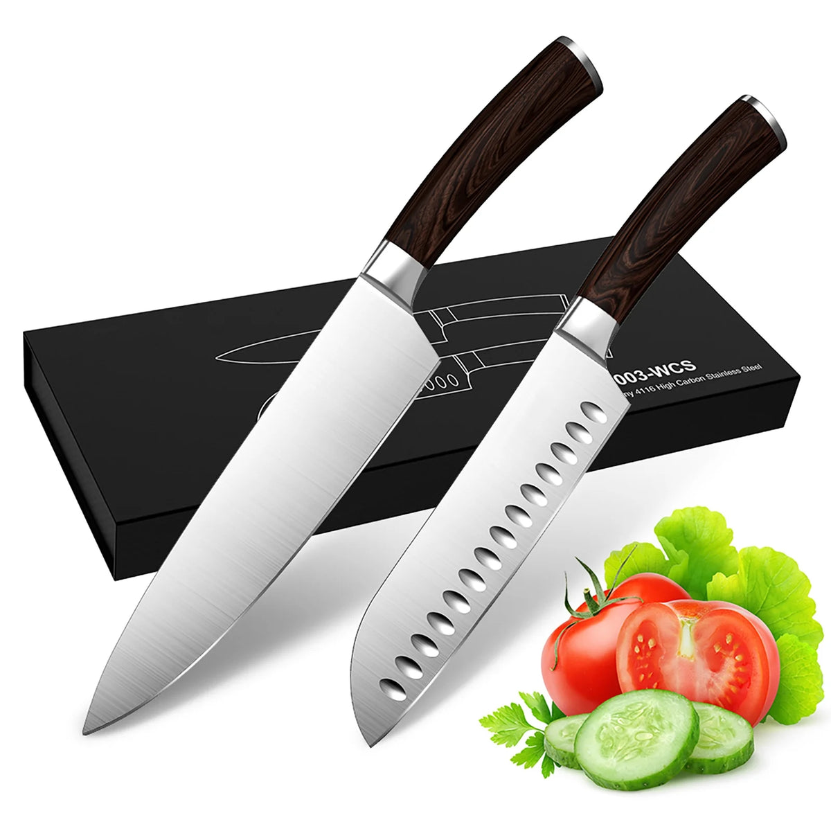 2 Piece Stainless Steel Kitchen Knife Set Z621253