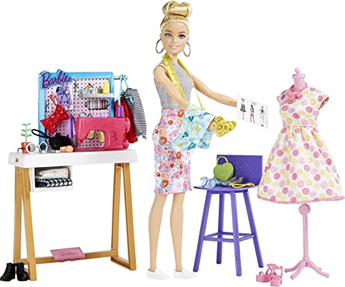 Blonde Doll & 25+ Accessories Studio Playset Q797