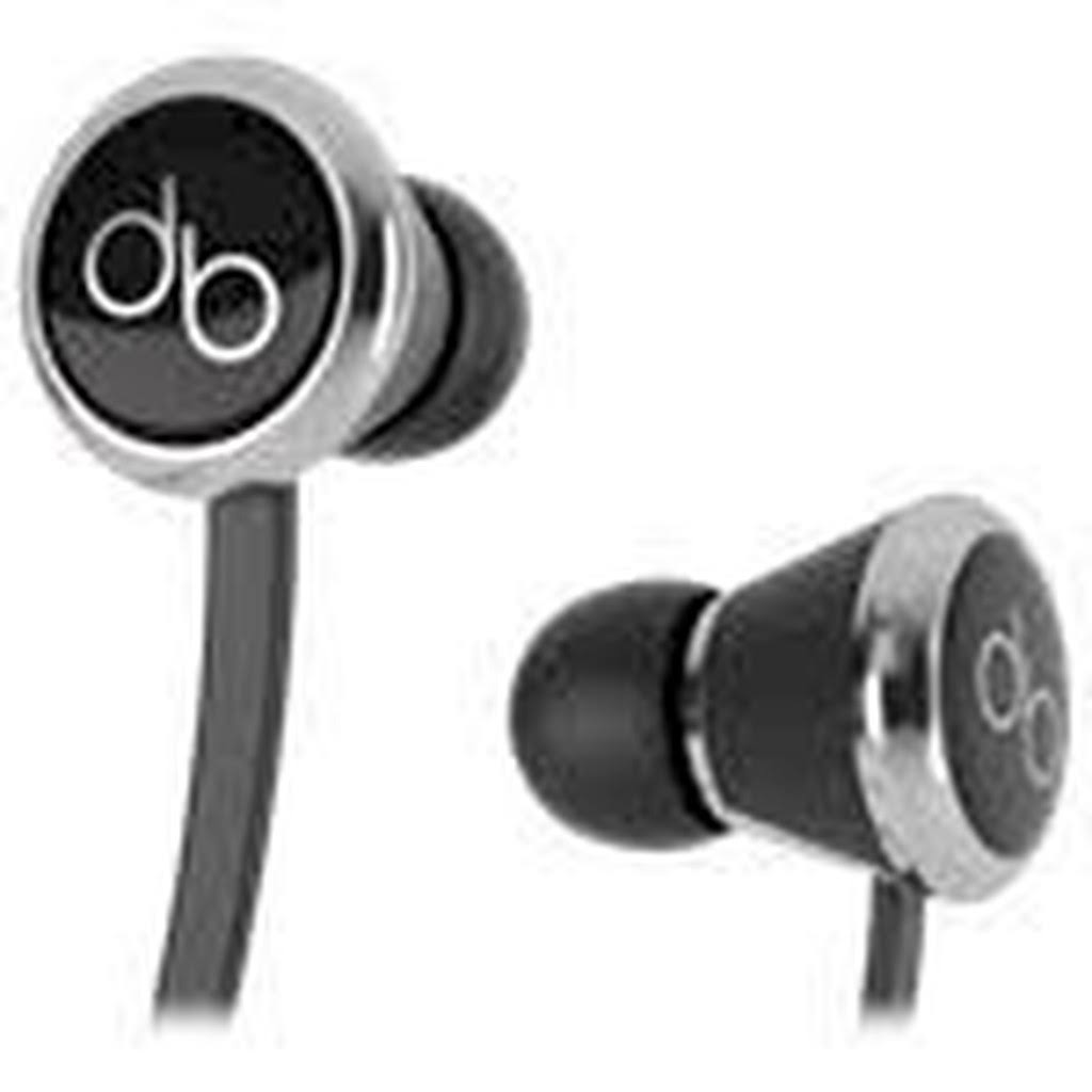 Black Silver In-Ear Earphones O7149